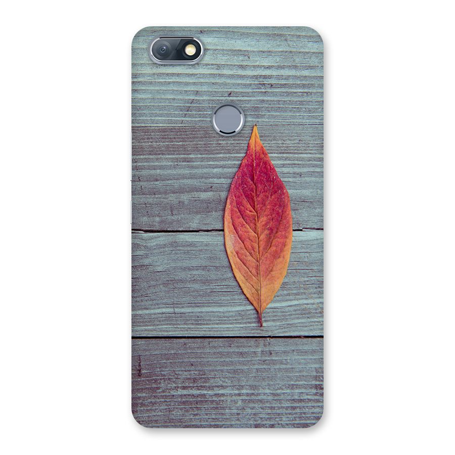 Classic Wood Leaf Back Case for Infinix Note 5