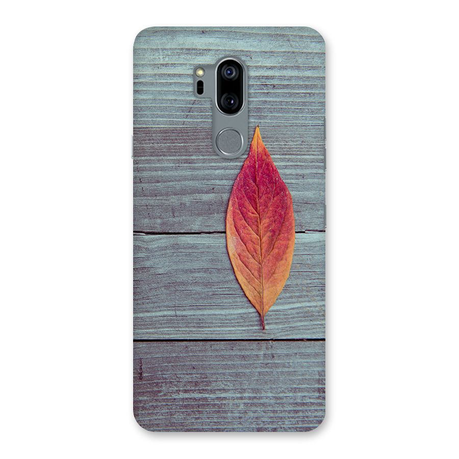 Classic Wood Leaf Back Case for LG G7