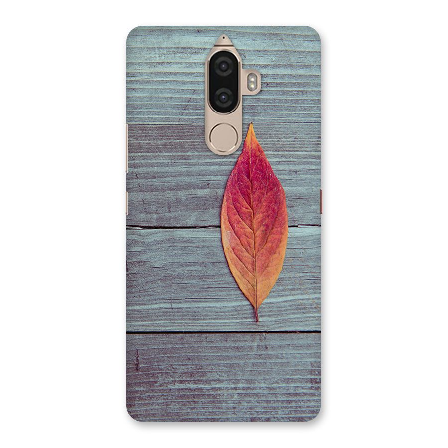 Classic Wood Leaf Back Case for Lenovo K8 Note