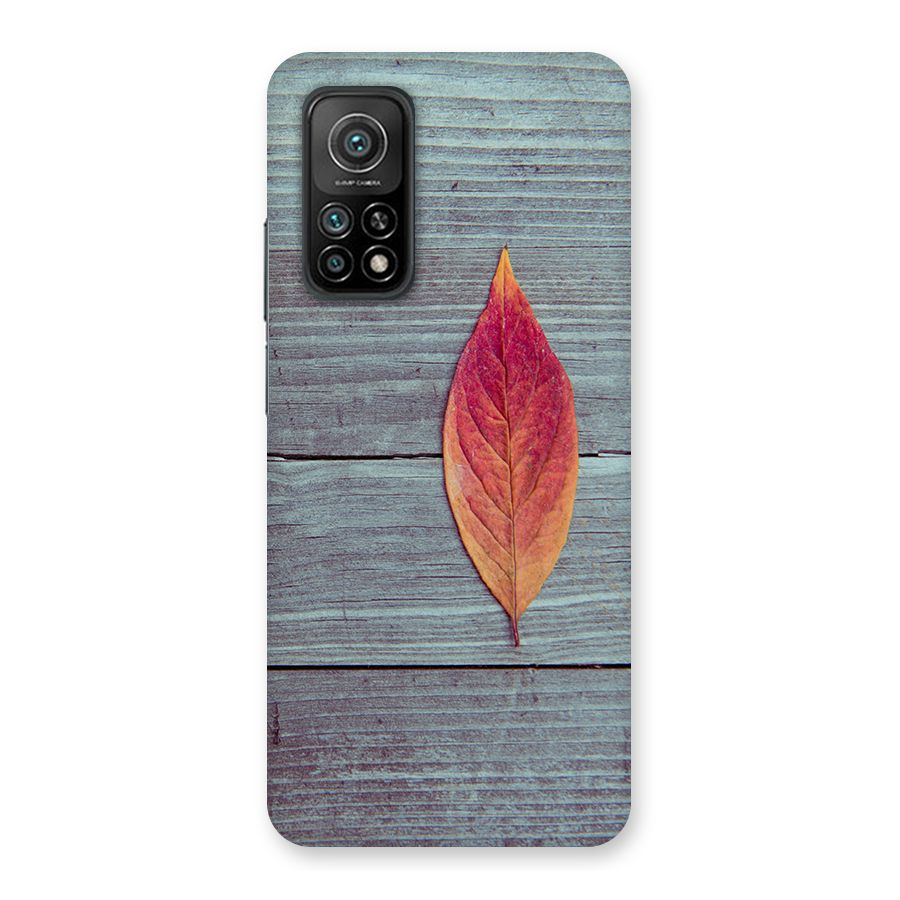 Classic Wood Leaf Back Case for Mi 10T 5G