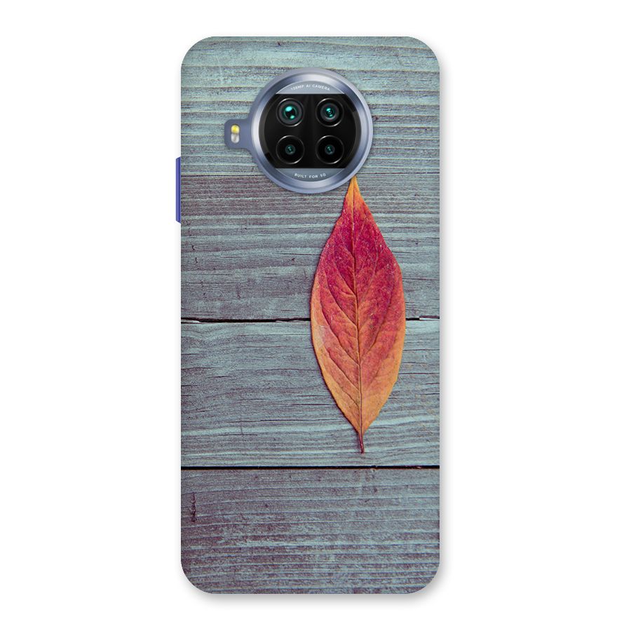 Classic Wood Leaf Back Case for Mi 10i