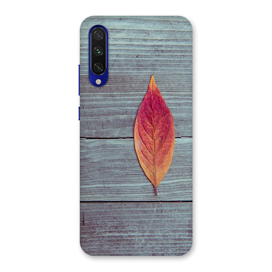 Classic Wood Leaf Back Case for Mi A3