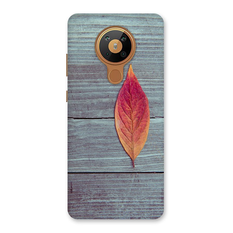 Classic Wood Leaf Back Case for Nokia 5.3