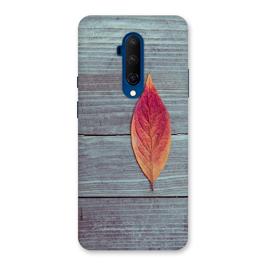 Classic Wood Leaf Back Case for OnePlus 7T Pro