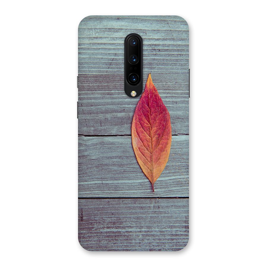 Classic Wood Leaf Back Case for OnePlus 7 Pro