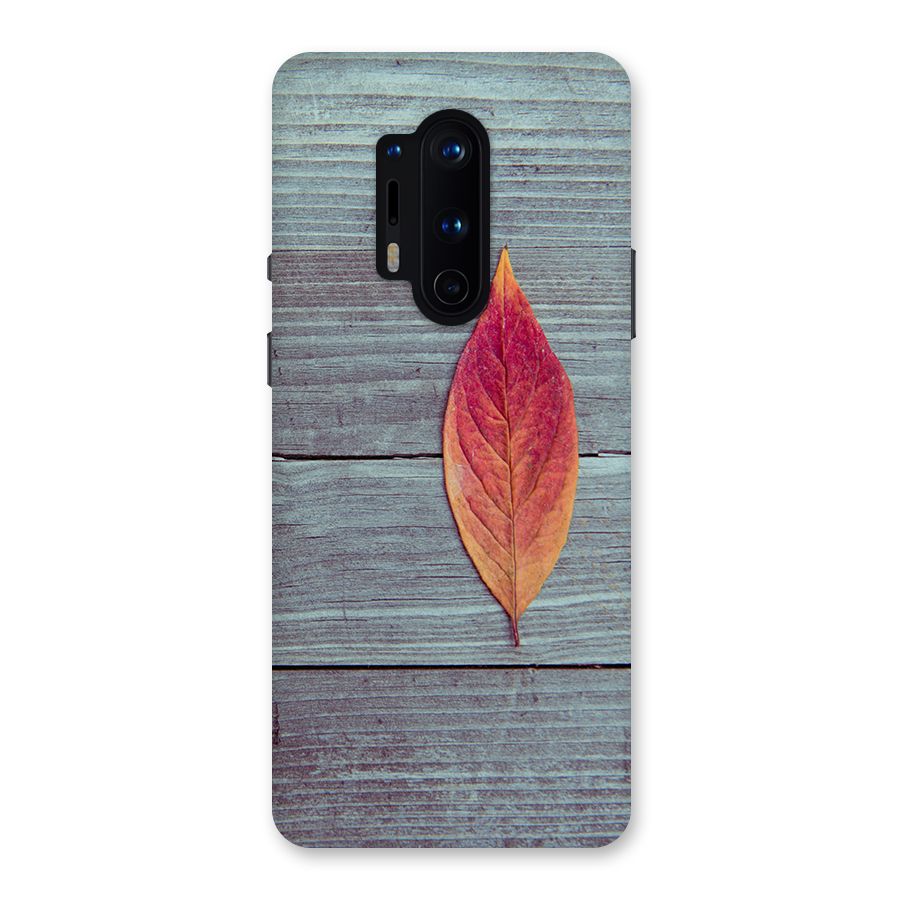 Classic Wood Leaf Back Case for OnePlus 8 Pro