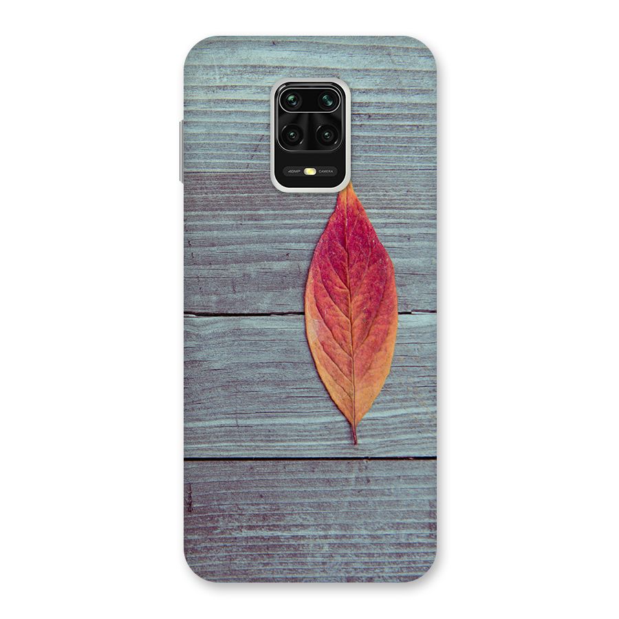 Classic Wood Leaf Back Case for Poco M2 Pro