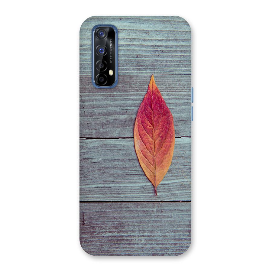 Classic Wood Leaf Back Case for Realme 7