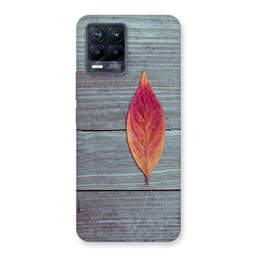 Classic Wood Leaf Back Case for Realme 8 Pro
