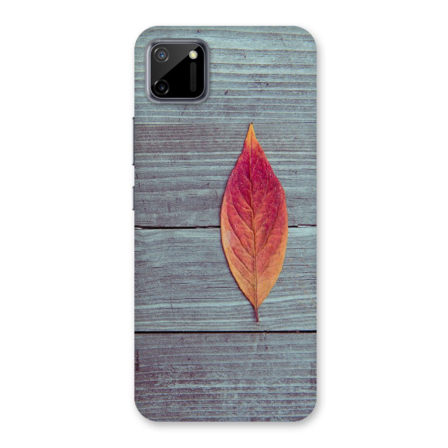 Classic Wood Leaf Back Case for Realme C11