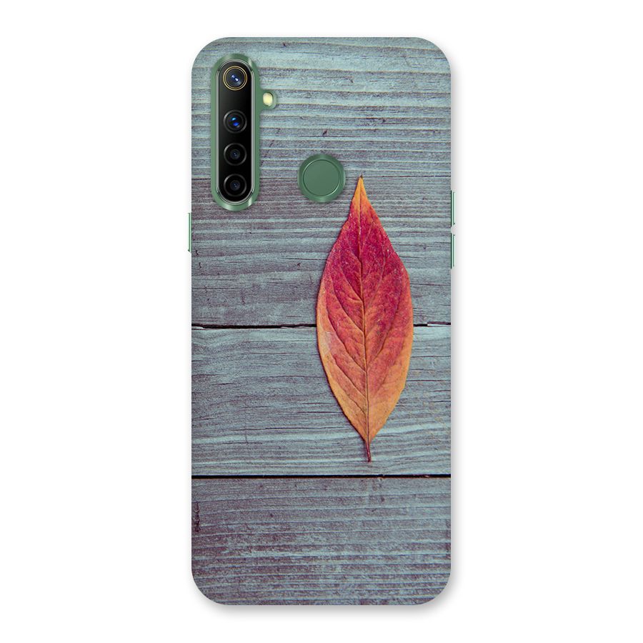 Classic Wood Leaf Back Case for Realme Narzo 10