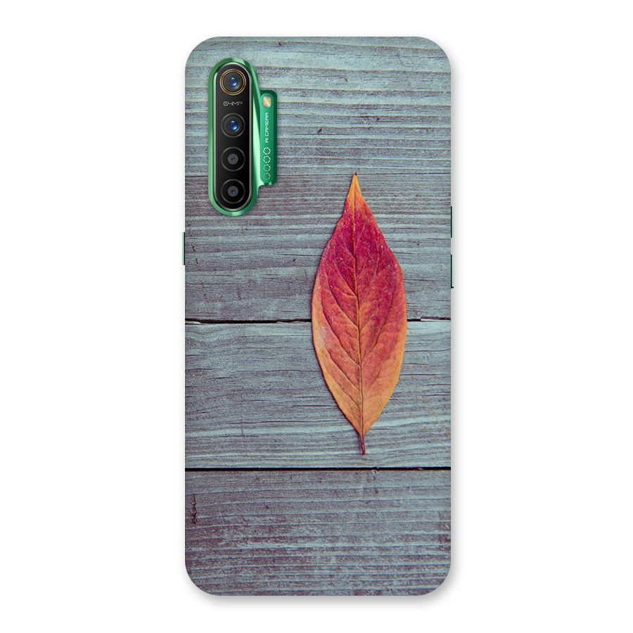 Classic Wood Leaf Back Case for Realme X2