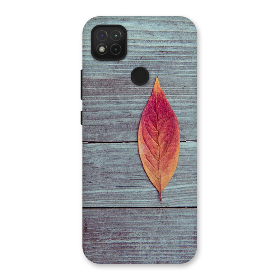 Classic Wood Leaf Back Case for Redmi 9