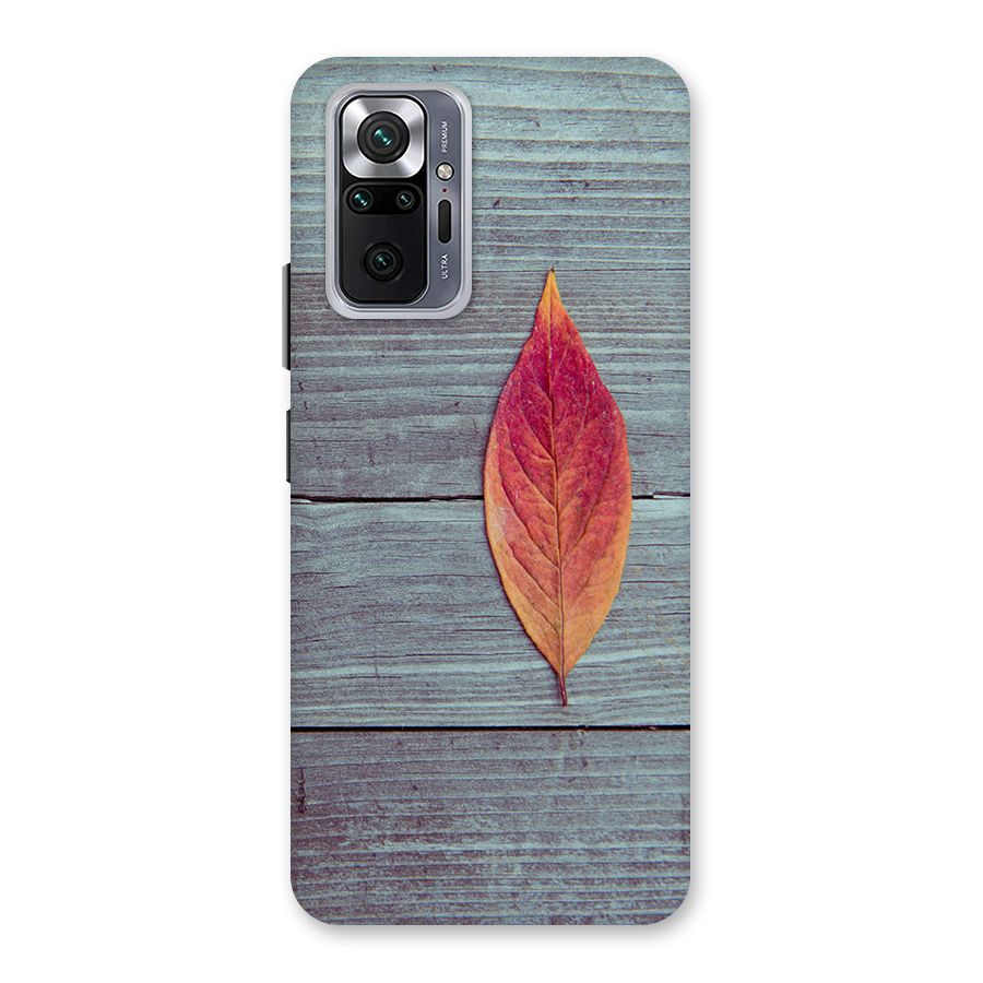 Classic Wood Leaf Back Case for Redmi Note 10 Pro Max