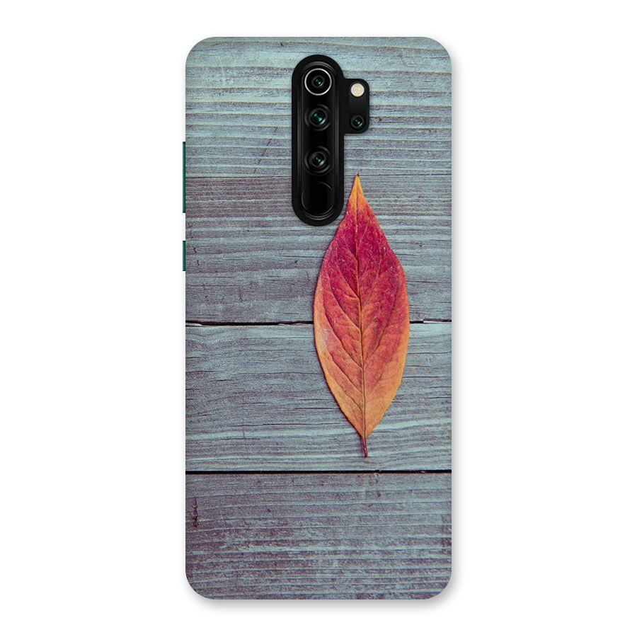 Classic Wood Leaf Back Case for Redmi Note 8 Pro