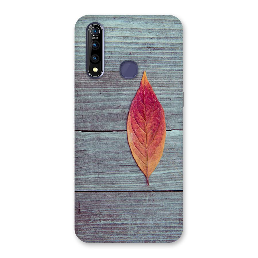 Classic Wood Leaf Back Case for Vivo Z1 Pro