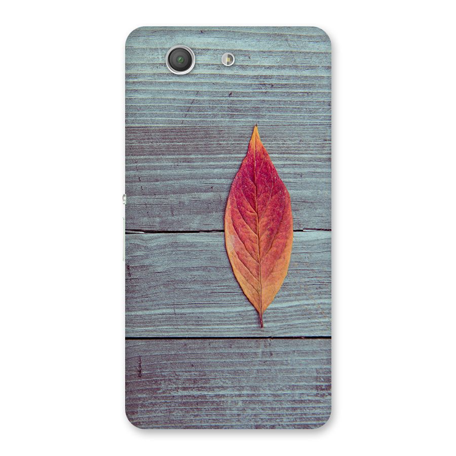 Classic Wood Leaf Back Case for Xperia Z3 Compact
