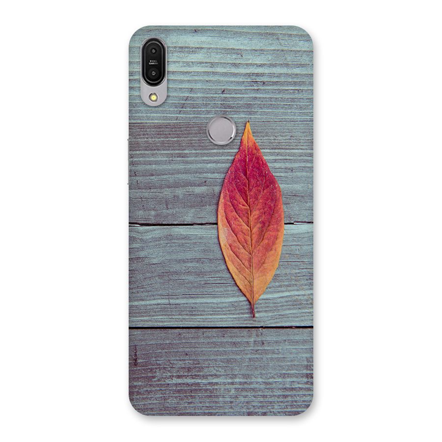 Classic Wood Leaf Back Case for Zenfone Max Pro M1