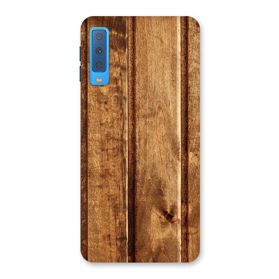 Classic Wood Print Back Case for Galaxy A7 (2018)