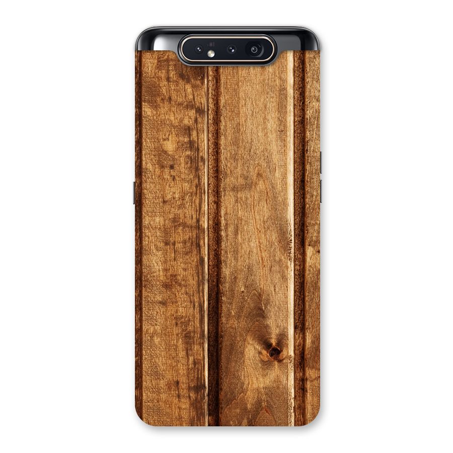 Classic Wood Print Back Case for Galaxy A80