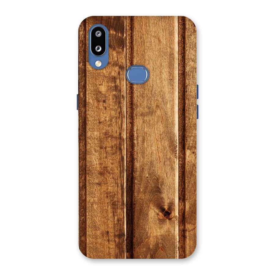 Classic Wood Print Back Case for Galaxy M01s