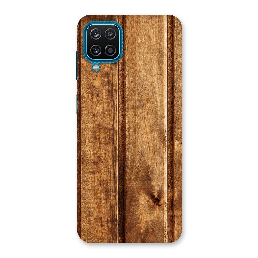 Classic Wood Print Back Case for Galaxy M12