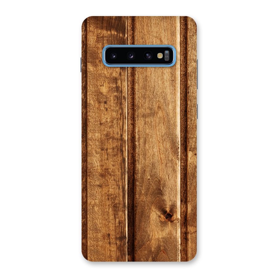 Classic Wood Print Back Case for Galaxy S10 Plus