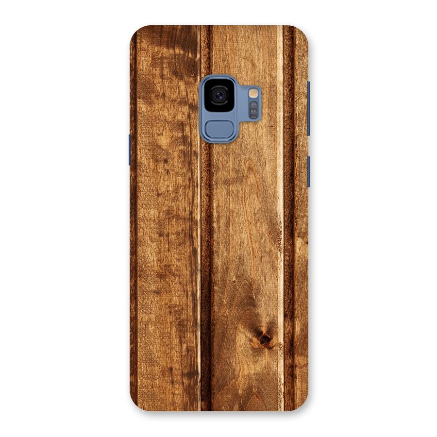 Classic Wood Print Back Case for Galaxy S9
