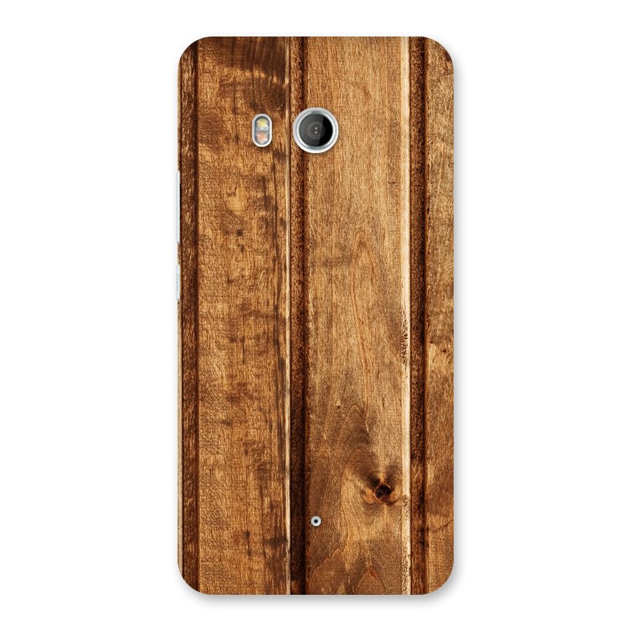 Classic Wood Print Back Case for HTC U11