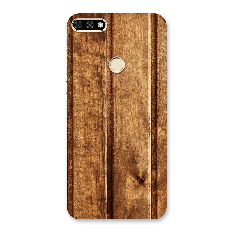 Classic Wood Print Back Case for Honor 7A
