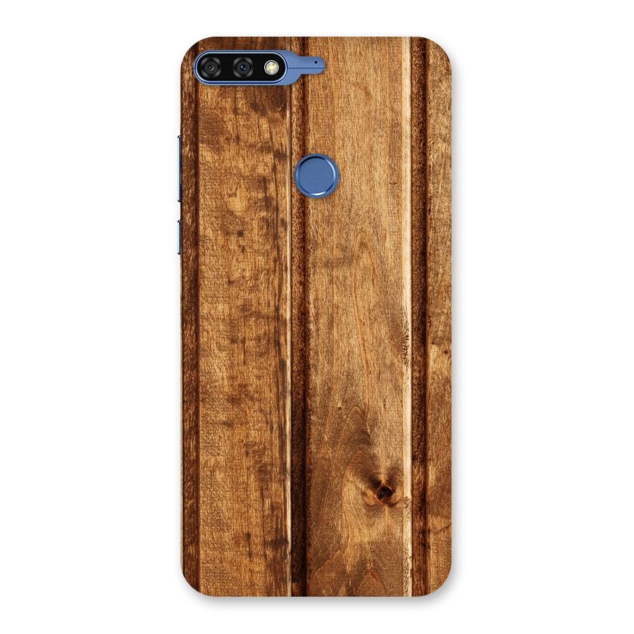 Classic Wood Print Back Case for Honor 7C