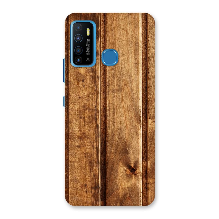 Classic Wood Print Back Case for Infinix Hot 9
