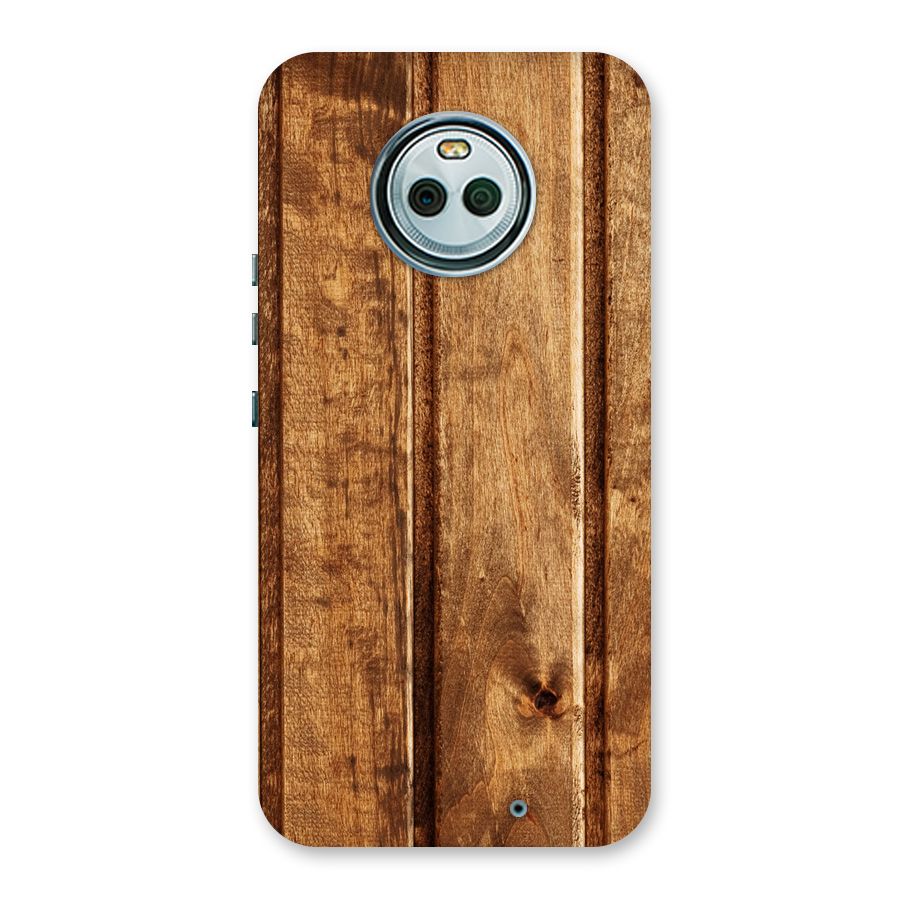 Classic Wood Print Back Case for Moto X4