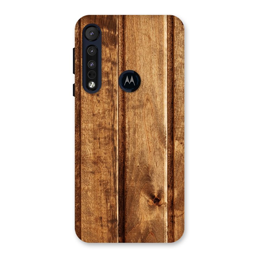 Classic Wood Print Back Case for Motorola One Macro