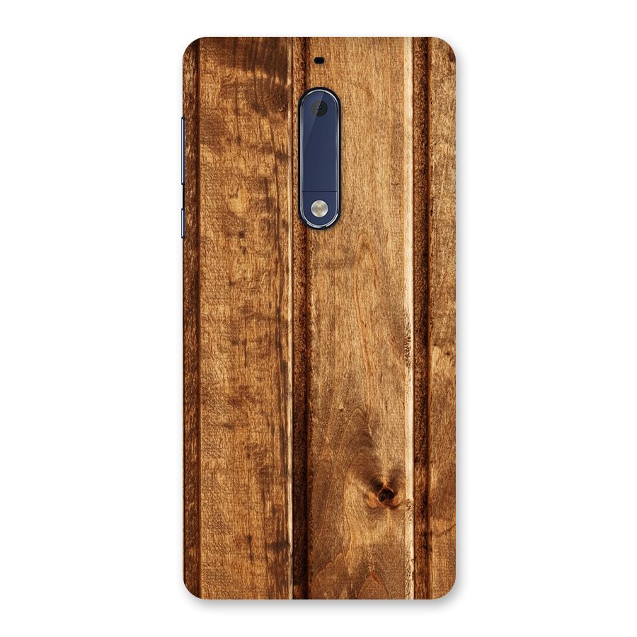 Classic Wood Print Back Case for Nokia 5