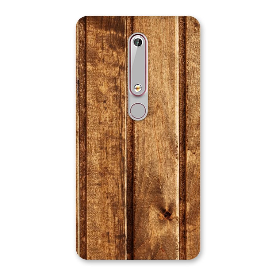 Classic Wood Print Back Case for Nokia 6.1