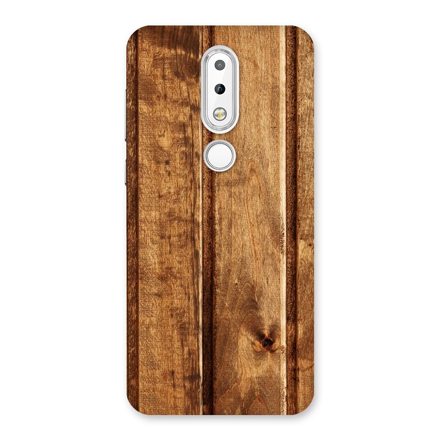 Classic Wood Print Back Case for Nokia 6.1 Plus