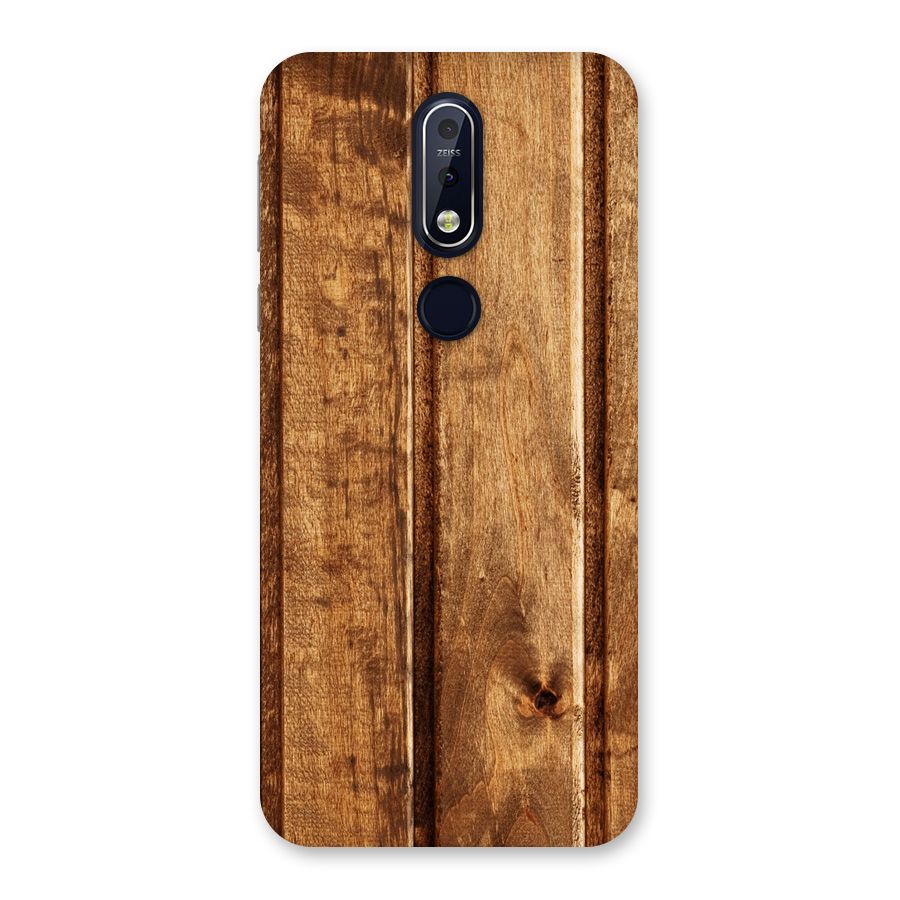 Classic Wood Print Back Case for Nokia 7.1