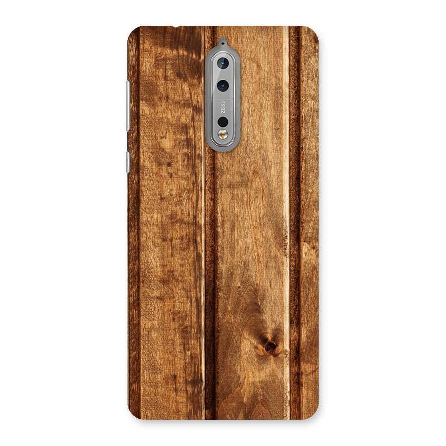 Classic Wood Print Back Case for Nokia 8
