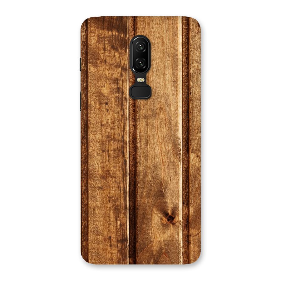 Classic Wood Print Back Case for OnePlus 6