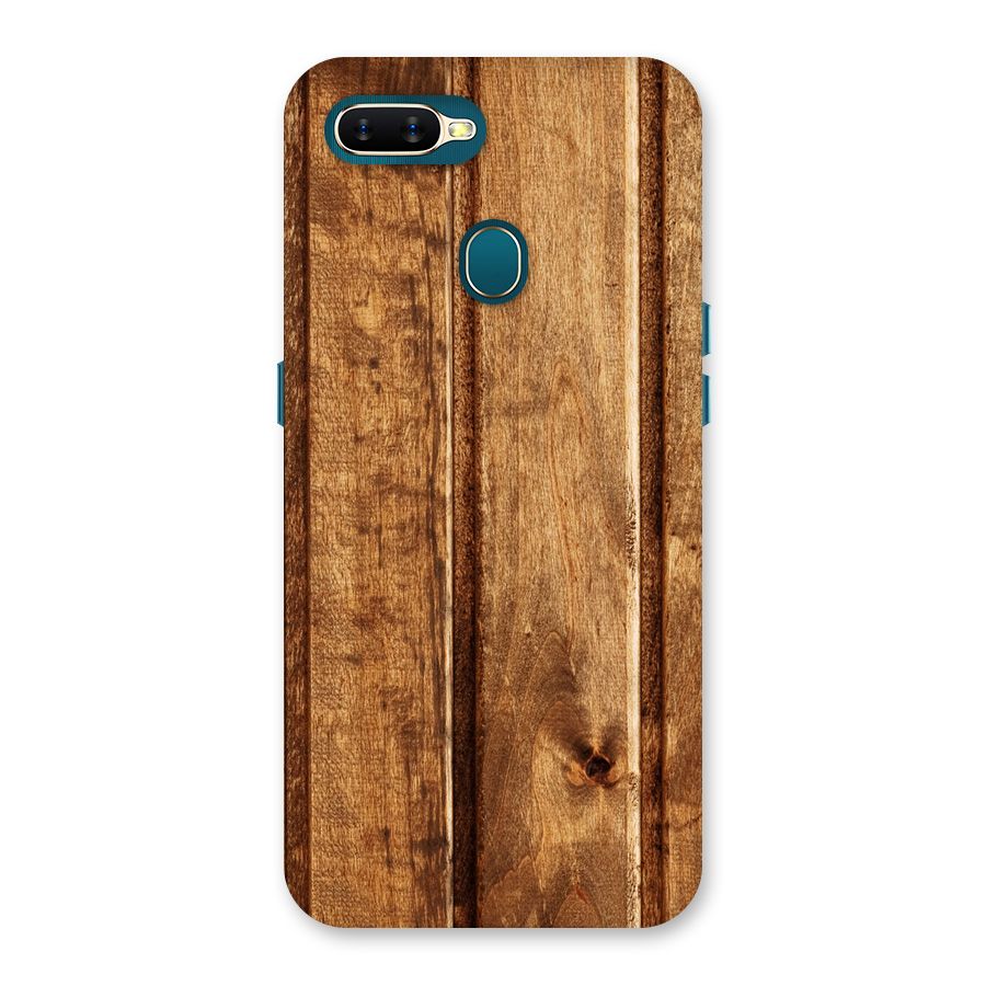 Classic Wood Print Back Case for Oppo A11k