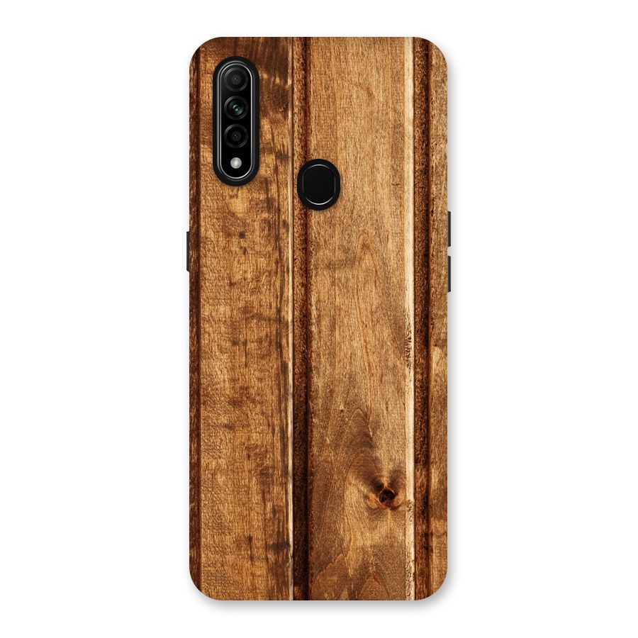 Classic Wood Print Back Case for Oppo A31
