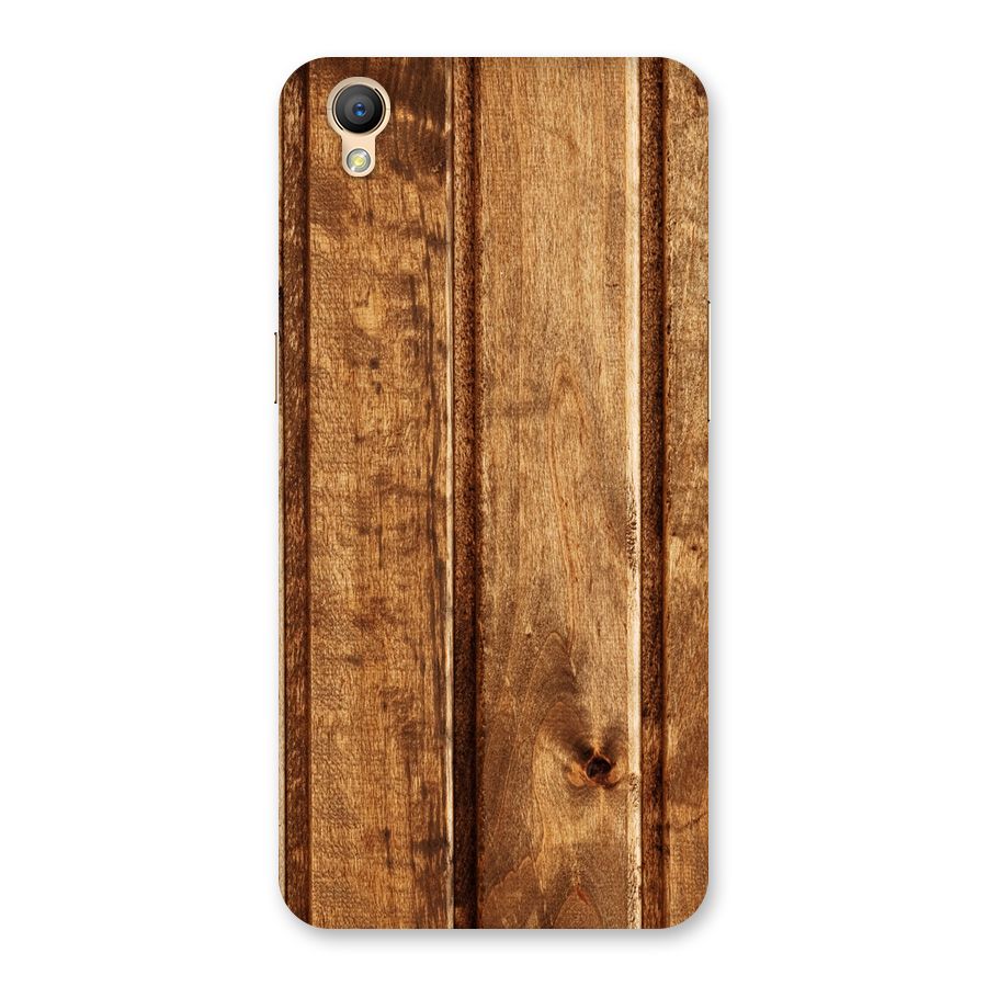 Classic Wood Print Back Case for Oppo A37