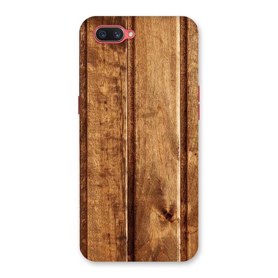 Classic Wood Print Back Case for Oppo A3s