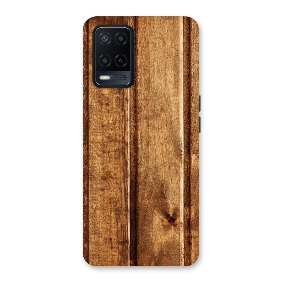 Classic Wood Print Back Case for Oppo A54