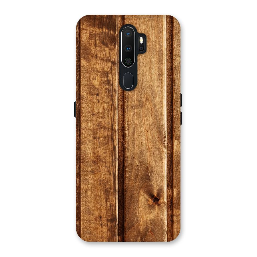Classic Wood Print Back Case for Oppo A5 (2020)