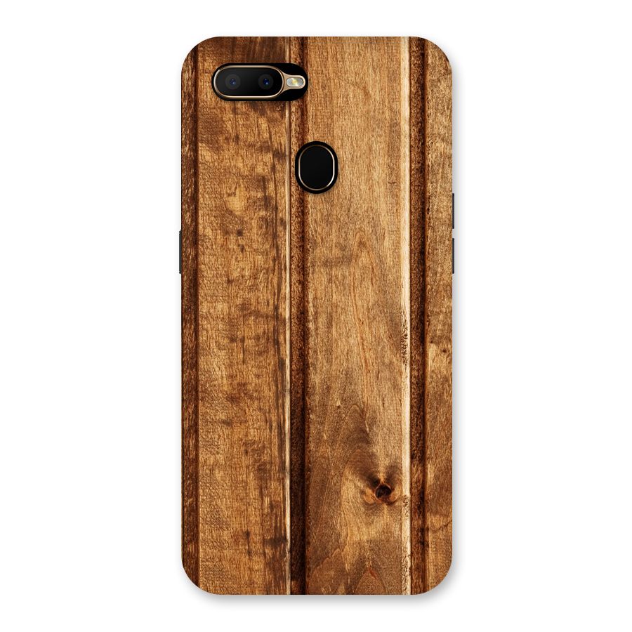 Classic Wood Print Back Case for Oppo A5s