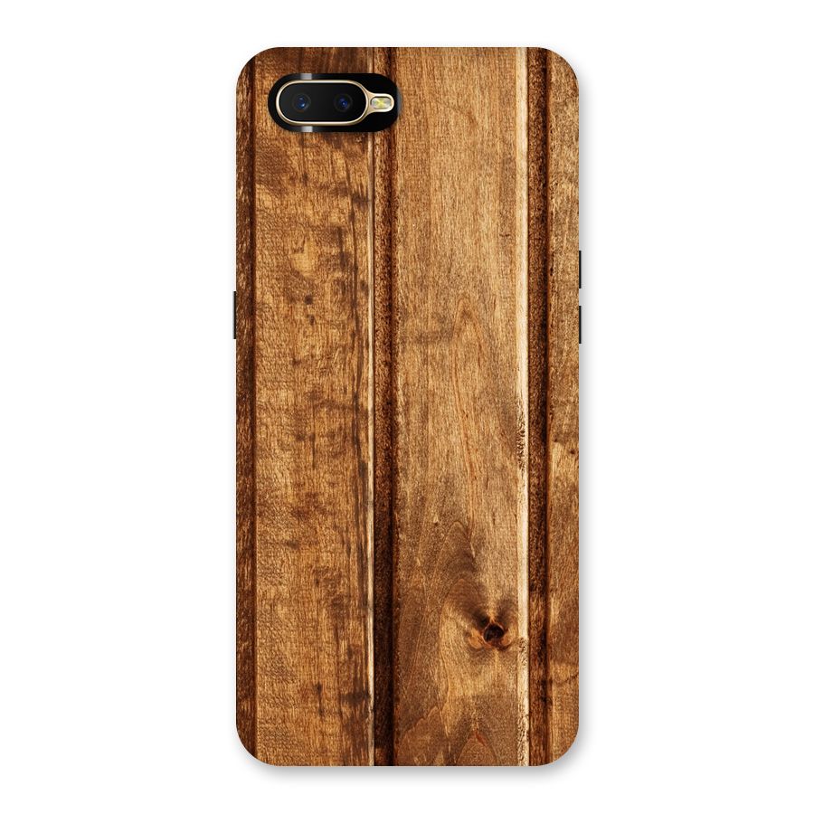 Classic Wood Print Back Case for Oppo K1