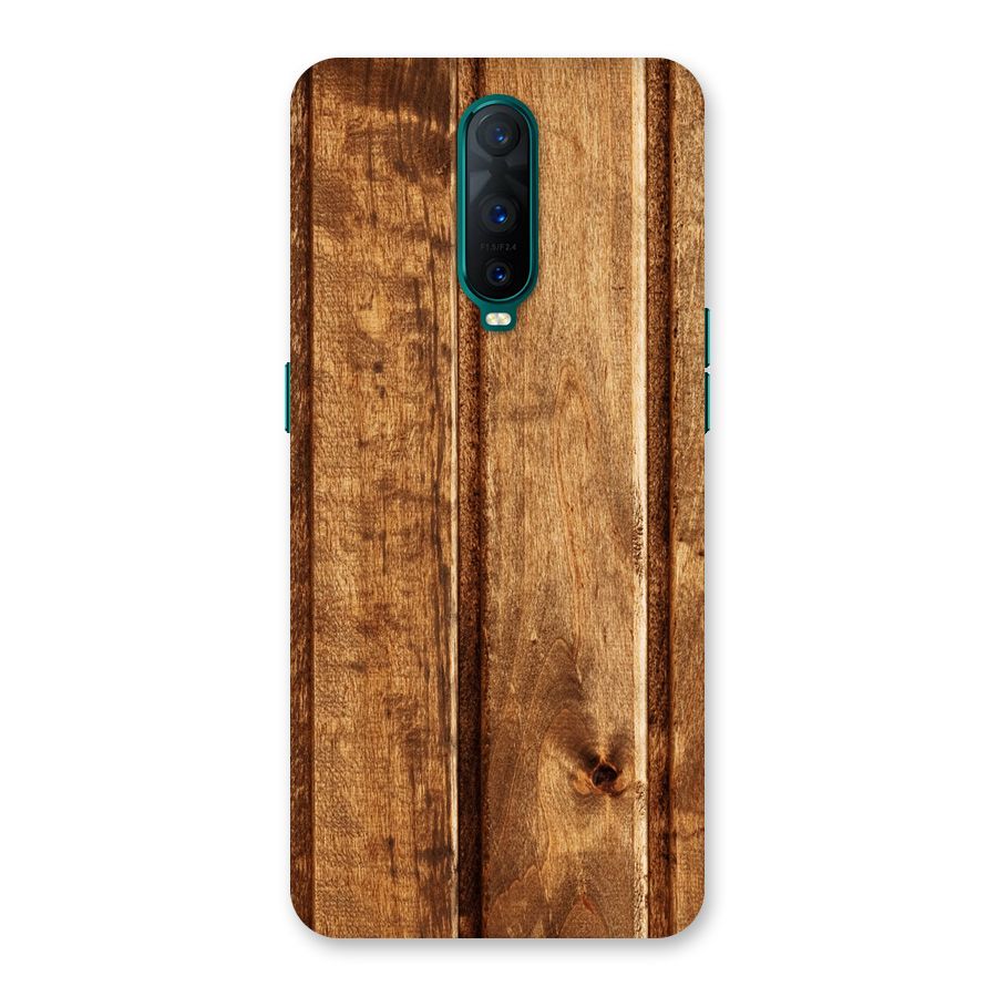 Classic Wood Print Back Case for Oppo R17 Pro