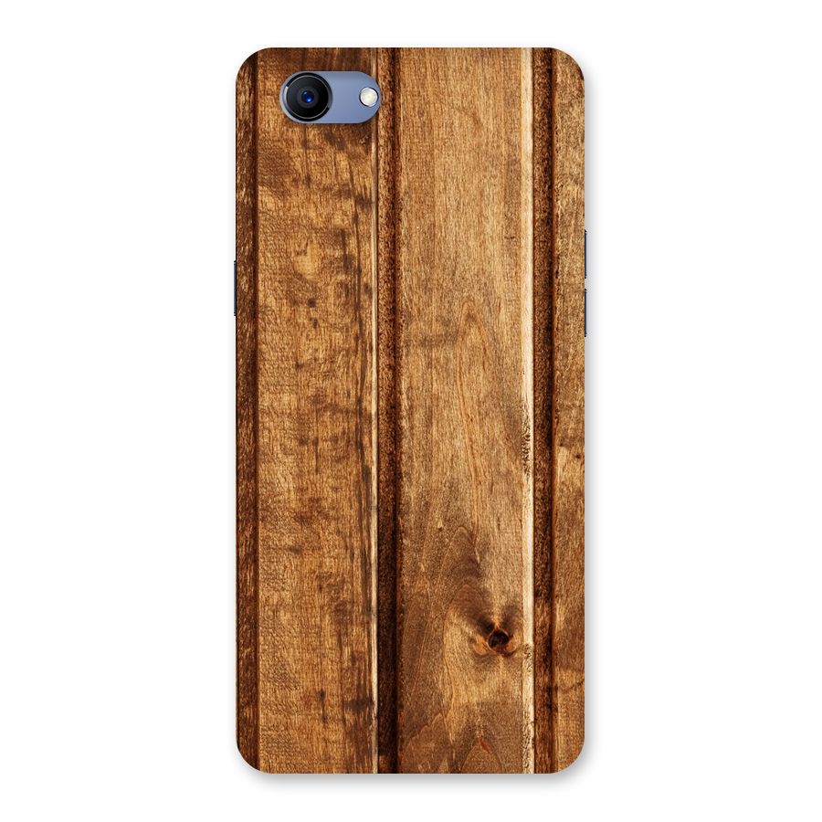 Classic Wood Print Back Case for Oppo Realme 1